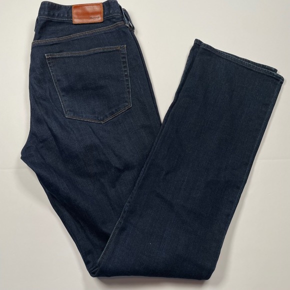 Madewell Other - Madewell Rail Straight Jeans Mens‎ 30x34 Dark Wash Indigo Denim Pants